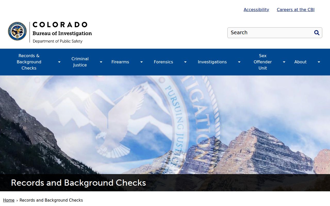 Lake County criminal history CBI official record services